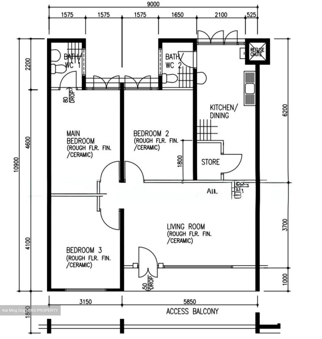 Blk 324 Serangoon Avenue 3 (Serangoon), HDB 4 Rooms #567641311